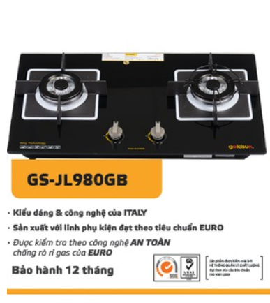 Bếp gas âm Goldsun công nghệ ITALY JL980GB